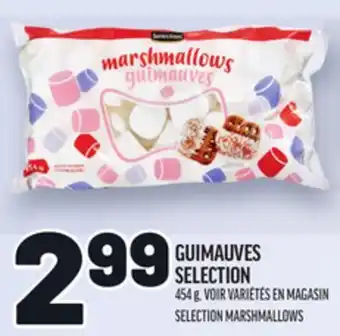 Metro GUIMAUVES SELECTION | SELECTION MARSHMALLOWS offer