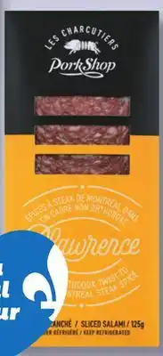 IGA LES CHARCUTIERS PORK SHOP ARTISANAL DRY SAUSAGES offer