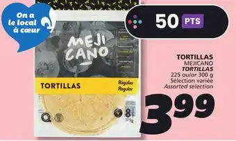 IGA MEJICANO TORTILLAS offer