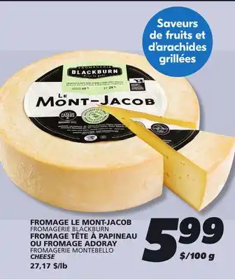 IGA FROMAGERIE BLACKBURN CHEESE offer