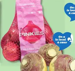 IGA PINK ONIONS offer