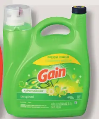 IGA GAIN FIREWORKS LAUNDRY DETERGENT offer