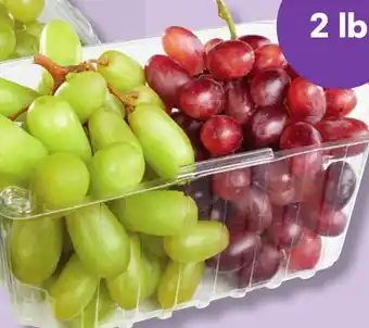 IGA SEEDLESS GREEN OR RED GRAPES offer