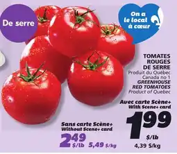 IGA GREENHOUSE RED TOMATOES offer