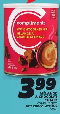 IGA COMPLIMENTS HOT CHOCOLATE MIX offer