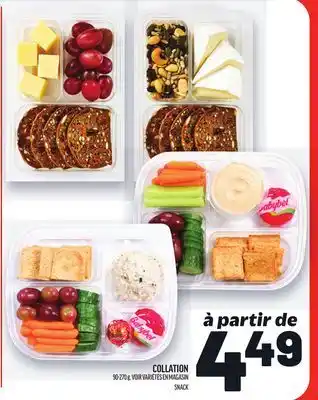 Metro COLLATION | SNACK offer