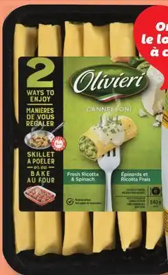 IGA OLIVIERI FRESH STUFFED PASTA offer