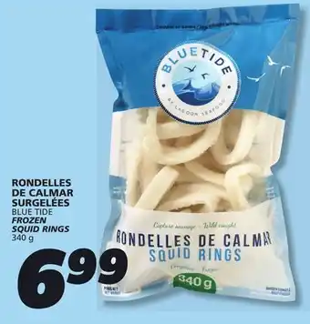 IGA BLUE TIDE FROZEN SQUID RINGS offer