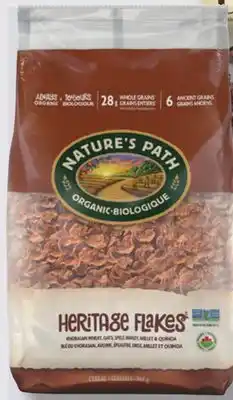 IGA NATURE'S PATH ORGANIC CEREAL OR GRANOLA offer