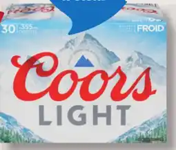 IGA COORS LIGHT BEER offer