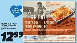 IGA LA FISHERIE FROZEN SEAFOOD PIE offer