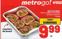 Metro ROSETTES DE BOEUF | BEEF PINWHEELS offer