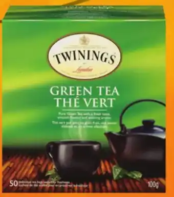 IGA TWININGS TEA BAGS offer