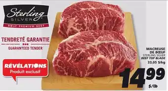 IGA STERLING SILVER BEEF TOP BLADE offer