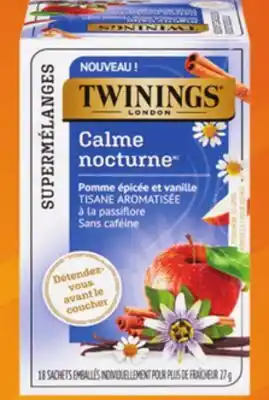 IGA TWININGS PROBIOTIQUES HERBAL TEA BAGS offer