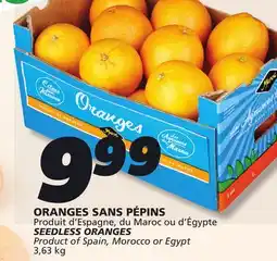 IGA SEEDLESS ORANGES offer