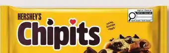 IGA HERSHEY'S CHIPITS BUTTERSCOTCH, PEANUT BUTTER OR CHOCOLATE CHIPS OR CHUNKS offer