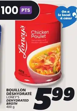 IGA LONEY'S DEHYDRATED BROTH offer