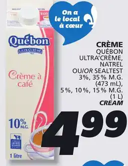 IGA QUÉBON CREAM offer