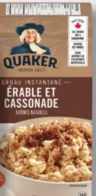 IGA QUAKER OATMEAL OR INSTANT OATMEAL offer