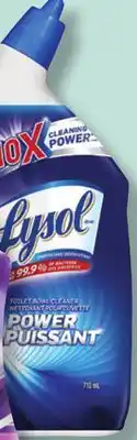 IGA LYSOL CLEANER offer