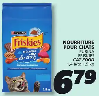 IGA PURINA FRISKIES CAT FOOD offer