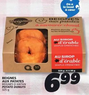 IGA BEIGNES D'ANTAN POTATO DONUTS offer