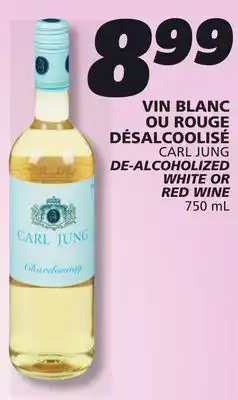 IGA CARL JUNG DE-ALCOHOLIZED WHITE OR RED WINE offer