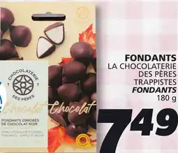 IGA LA CHOCOLATERIE DES PÈRES TRAPPISTES FONDANTS offer