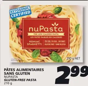 IGA NUPASTA GLUTEN-FREE PASTA offer