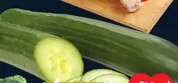 IGA SEEDLESS CUCUMBER offer