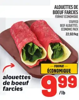 Metro ALOUETTES DE BOEUF FARCIES | STUFFED BEEF ALOUETTES offer