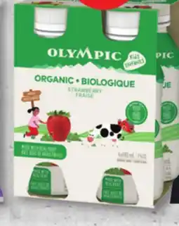 IGA OLYMPIC ORGANIC DRINKABLE YOGURT offer