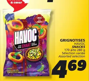 IGA HAVOC SNACKS offer