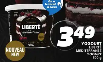 IGA LIBERTÉ MÉDITERRANÉE YOGURT offer