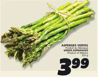 IGA GREEN ASPARAGUS offer