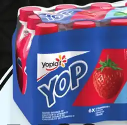 IGA YOPLAIT YOP DRINKABLE YOGURT offer