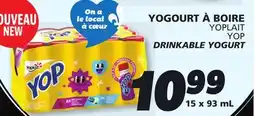 IGA YOP DRINKABLE YOGURT offer