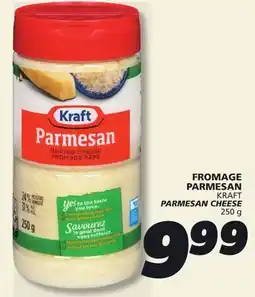 IGA KRAFT PARMESAN CHEESE offer