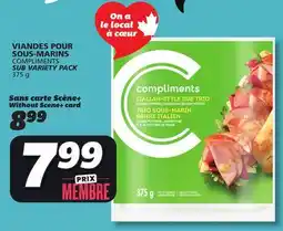 IGA COMPLIMENTS SUB VARIETY PACK offer