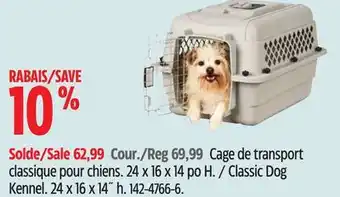 Canadian Tire Petco Classic Dog Kennel offer