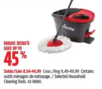 Canadian Tire Selected Household Cleaning Tools offer