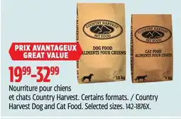 Canadian Tire Country Harvest Dog and Cat Food offer