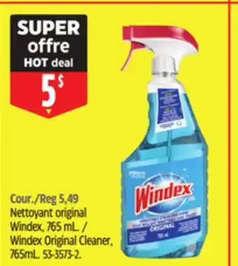 Canadian Tire Windex Original Cleaner offer