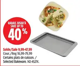 Canadian Tire Selected Bakeware offer