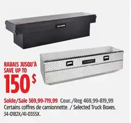 Canadian Tire MAXIMUM Selected Truck Boxes offer