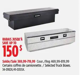 Canadian Tire MAXIMUM Selected Truck Boxes offer