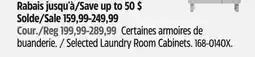 Canadian Tire Selected Laundry Room Cabinets offer