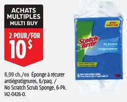 Canadian Tire No Scratch Scrub Sponge offer