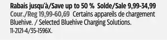 Canadian Tire BLUEHIVE Selected Bluehive Charging Solutions offer